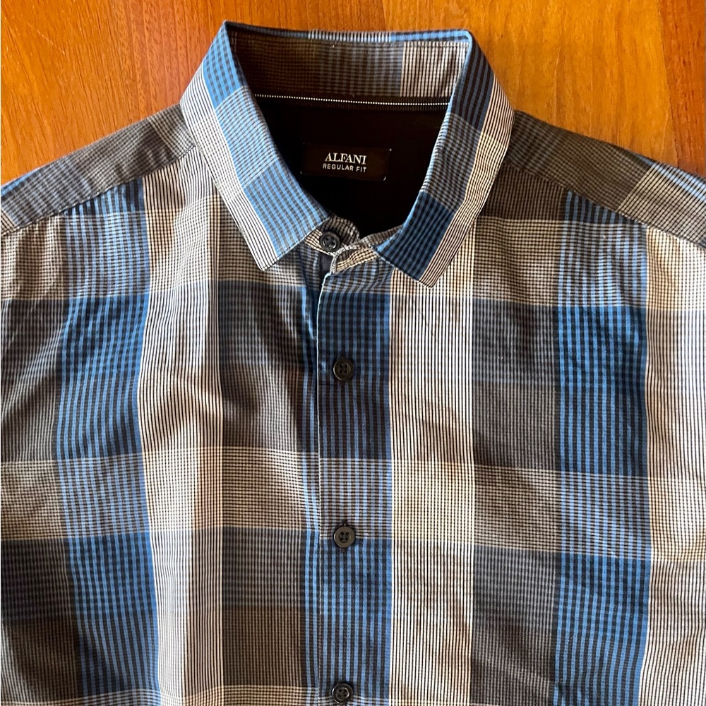 Men's Button Up Dress Shirt by Alfani in Small!